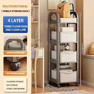 ⭐HOT⭐Schoolbag Rack Backpack Storage Rack Moving Trolley Cart Bookshelf Multi-functional Organizer