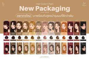 🎨KOTA Color Cream สีย้อมผมออแกนิค ยาย้อมผม มี ให้เลือก 13 เฉดสี 100 ml.