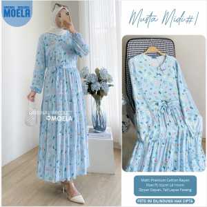 MIDI DRESS MUSTA D 110 BY MOELA BERLABEL