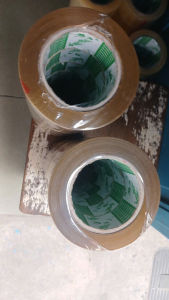 1 CÂY BĂNG KEO ĐỤC LOẠI TÔT 200 YARD - 1 CÂY TRỌNG LƯỢNG 2 KG - 1 cây có 6 cuộn - BĂNG KEO DÁN THÙNG SIÊU DÍNH BỀN