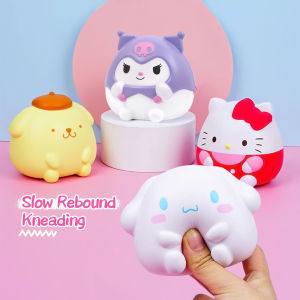 Sweetybayibayi Squishy Toys Press Slow Rising Stress Relief Toys Decompression Doll Kawaii