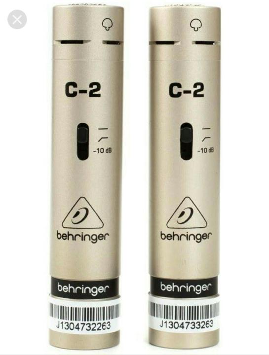 Behringer C2 2matched Studio Condenser Microphones Lazada PH