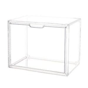 PET Materials Display Cabinet For Miniature Collections Dustproof Storage Case With Spacious Interior Home Decoration