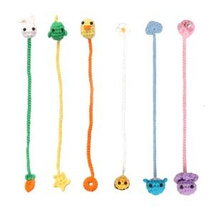 Crochet Bookmark hoa thiết lập với hướng dẫn từng bước Crochet Bookmark động vật cung cấp cho người mới bắt đầu thủ công đan