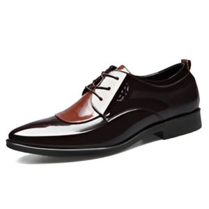 [Percentage Genuine Leather] Mens Business Formal Leather Shoes Stylish Mens Oxford Shoes with Comfortable Fit and Sleek Look