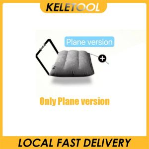Inflatable Airplane Bed for Toddlers Travel Kid Cushion with Seat Belt Carry Bag Fit Most Airline Economy Seats for Plane Train Car Travel