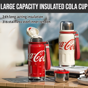 All-Season Universal Large Capacity Insulated Cola Cup Portable Stainless Steel Insulated Cup Coffee Cup Hot And Cold Cup Outdoor School Home