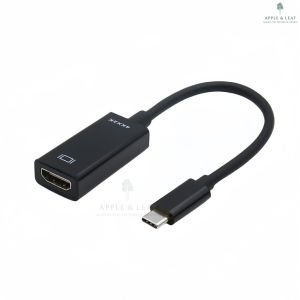 Gold Metal Shell USB C To HDMI Hub 3 In 1 PD Charging USB3.0 High Speed Data Transfer Laptop Adapter