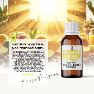 Eco Love Philippines: GOOD MORNING SUNSHINE Immune Synergy Essential Oil Blend - Boosts Wellness Naturally