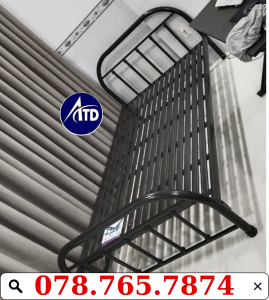 [HCM] GIƯỜNG SẮT BI ĐEN - GIƯỜNG NGỦ SẮT TRÒN NHIỀU KÍCH THƯỚC 80CM 1M 1M2 1M4 1M5 1M8 GIÁ RẺ FREESHIP HCM BD