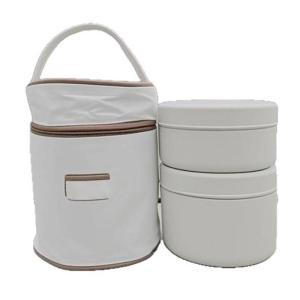 Thermal Insulated Titaniums Meal Preps Container Set For Students With 2 Layer Design And Secure Locking System