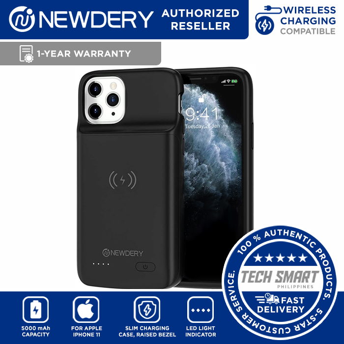 NEWDERY Battery Case for iPhone 11 11 Pro 11 Pro Max Qi