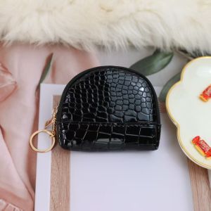 New Korean-style crocodile pattern multifunctional large-capacity coin purse card holder key pouch large-capacity mini wallet
