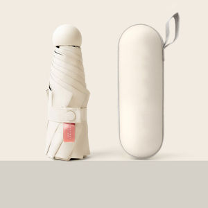 ร่มแคปซูล ร่มพับ ร่มพกพา ร่มเเคปซูลสไตล์มินิมอล ร่มกันนฝนแคปซูล โครงร่มแข็งแรง ขนาดเล็กพกพาง่าย พร้อมกล่องร่ม ร่มพับได้ ร่มกันUV