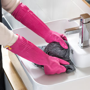 Găng Tay Cao Su 3M Scotch Brite 36cm Có Móc TreoSiêu DaiBềnDùng Giặt GiũRửa Chén BátVệ Sinh Nhà CửaCao Su 100% Tự NhiênAn ToànToàn Cho Sức Khỏe
