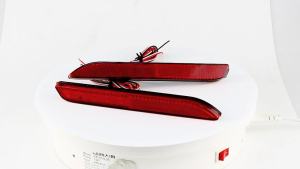 20231 pair reflector led back tail rear bumper light brake lamp fog light for Toyota wish Sienna Camry Reiz Verso Harrier Fortuner