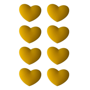 8pack Colorful Tennis Vibration Dampeners With Heart Soft Silicones For Enhances Control And Comfortable