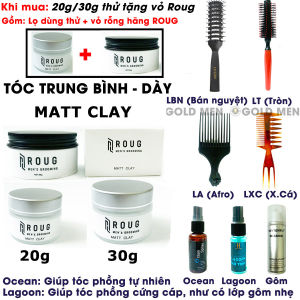Sáp vuốt tóc Roug Matt Clay - Matte Clay - Matt Cream