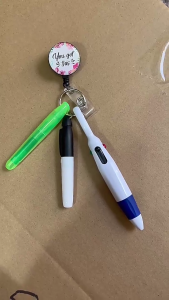 Có thể thu vào bút y tá thiết lập với thực tế Clip thực tế điều dưỡng Bút viết cho các chuyên gia tài liệu và ghi chú