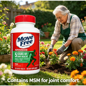 Schiff Move Free glucosamine advance plus Joint protectant MSM 120 tablets