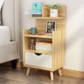 Hailey0  Kabinet Sisi Katil Nordic Bilik Tidur Kabinet Penyimpanan Tepi Katil Moden Rak Mudah Berbilang Lapisan Kabinet Penyimpanan Jimat Kabinet Kecil 6F3G4. 
