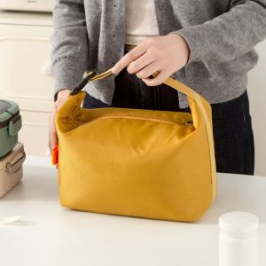 MMLUCK lunch bag for kids lunch bag insulated thermal lunchbag for adult Office Worker Insulated Bag Foldable Waterproof Lunch Bag Portable Student Lunch Handbag Men Women