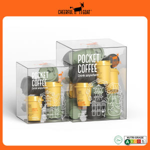 Cheerful Goat Coffee Powder Instant Coffee Cold Brew Coffee Capsules Freeze dried Coffee 21PCS