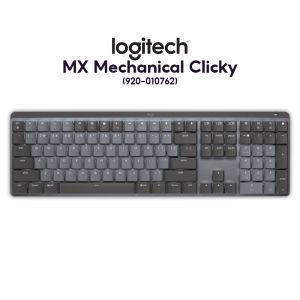 Logitech MX Mechanical Wireless Illuminated Performance KeyboardClicky|Tactile|Linear SwitchesBacklit KeysBluetooth
