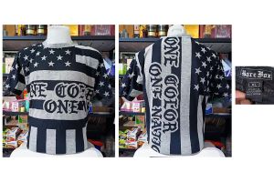 new เสื้อมือสอง เสื้อยืดแฟชั่น แนวเม็กซิกัน ประมาณไซส์ L