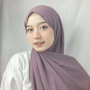 HIJAB SHAWL AIRFLOW CHIFFON BABY SEAM IRONLESS CRINKLE OPAQUE NEW ARRIVAL