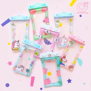 [LOẠI XỊN] Túi Chống Nước Điện Thoại Dạng Phao Nổi Trên Mặt Nước Kèm Dây Đeo Đi Mưa Đi Bơi Tắm Biển