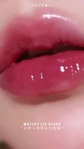 [Ice Iron] Judydoll 橘朵 Ice Iron Watery Lip Gloss Mirror Lipstick Long-lasting oil Balm