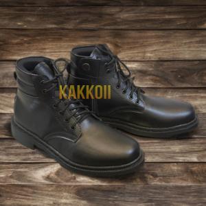 Sepatu PDH TNI POLRI Security Satpam POLRI Polisi KULIT ASLI.10