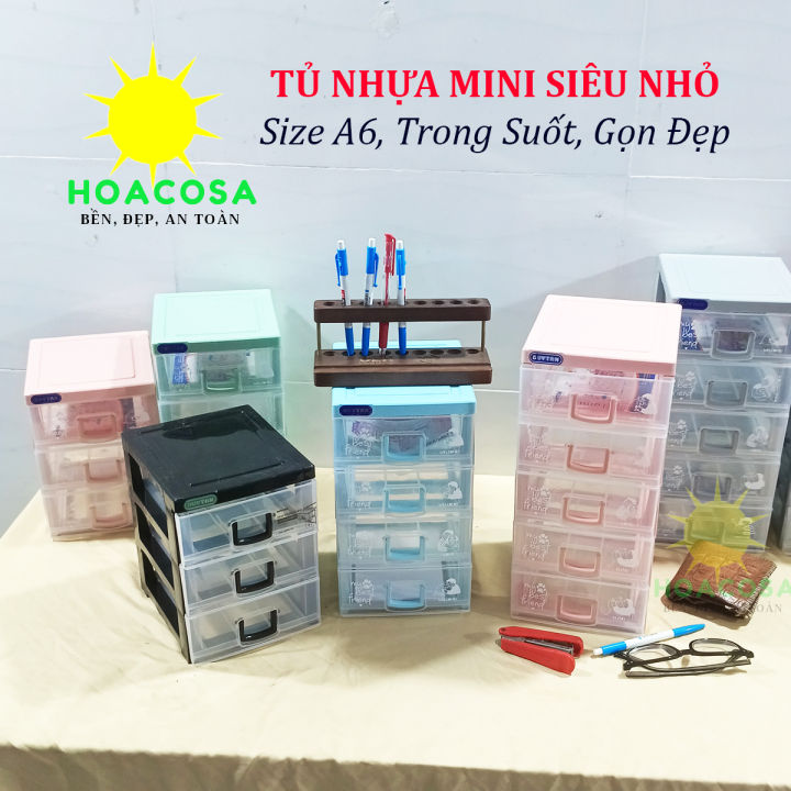 Tủ Nhựa Tomi S Mini 3 Tầng, 4 Tầng, 5 Tầng Siêu Nhỏ ( A6) Duy Tân ...