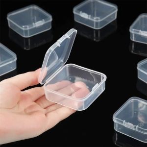 10pcs/20pcs Jewelry Clamshell Organizer Pack Pins Jewelry Earplug Earrings and Rings Mini Storage Boxes