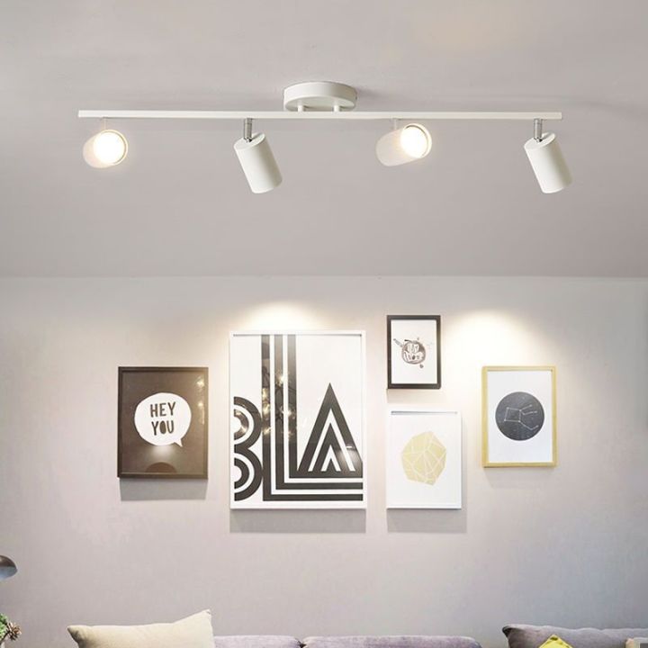 【L-One Lighting】Nordic Track Light Led Long Ceiling Light Downlight ...