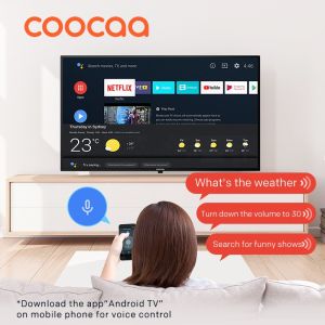 Coocaa 40 Full HD Android Smart LED TV with Netflix Playstore Wifi 40S3G 43S3G " 43"