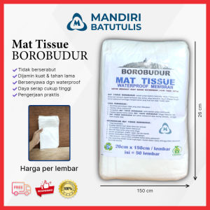 Serat Tissue Aquaproof / Serat Pelapis Retak Anti Bocor Aqua Proof No Drop per lembar