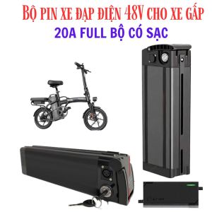 Bộ pin xe đạp điện 48V cho xe điện Gforce xe gấp...