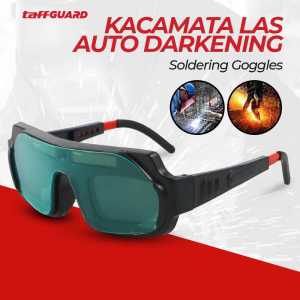HELM LAS OTOMATIS MELINDUNGI DARI PERCIKAN AUTO DARKENING GELAP OTOMATIS SAAT ADA CAHAYA LEBIH TERANG HELM LAS OTOMATIS AUTO DARKENING SOLAR WELDING HELMET / KACAMATA LAS / PELINDUNG KEPALA TUKANG LAS / HELM LAS SOLDERING FULL FACE