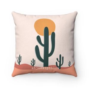Cover Sarung Bantal Sofa Print 45x45cm Motif Boho Aesthetic