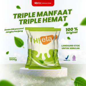 Susu Kambing Etawa Bubuk 1kg Alami - Varian Original - Paket 3 - HiEta