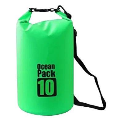 Tas Ocean Pack 10 Liter Dry Bag Anti Air Waterproof Muat Banyak Pria Wanita Outdoor Berenang Camping