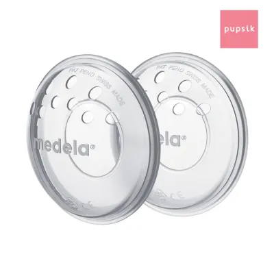 Medela TheraShells Breast Shells For Sore or Inverted Nipples (1 pair) - Made in Switzerland