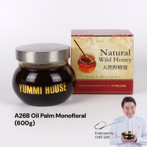 Yummi House Natural Wild Honey: A26B Oil Palm Monofloral (600g)
