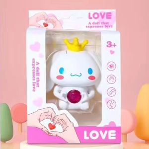 Kuromi Melody Cinnamoroll Cute cartoon birthday gift doll doll keychain toy will say I love you
