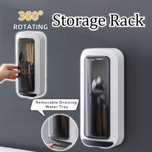 Wall-mounted Chopstick Holder Kitchen Organizer Storage Rack Knife Fork Spoon Chopstick Storage Rack