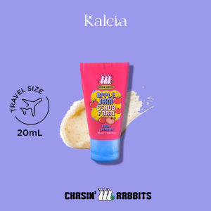 CHASIN RABBITS Apple Jam Scrub Foam 20mL – Mini Skincare Travel Size