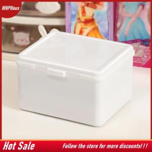 【COD】🔥🔥🔥 Korean Transparent Storage Box Blind Box Card Photocard Storage Box Photo Card Organizer Classification Flip Box
