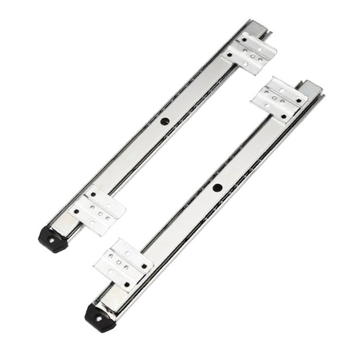 35Key Desk Keyboard Drawer Rail Desk Tray Slide Rail Track Adjustable ...